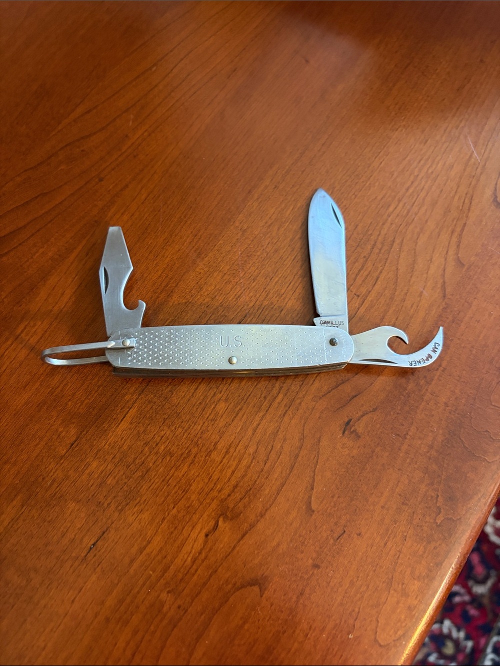 Camillus Pocket Knife 1977. Stainless Steel.